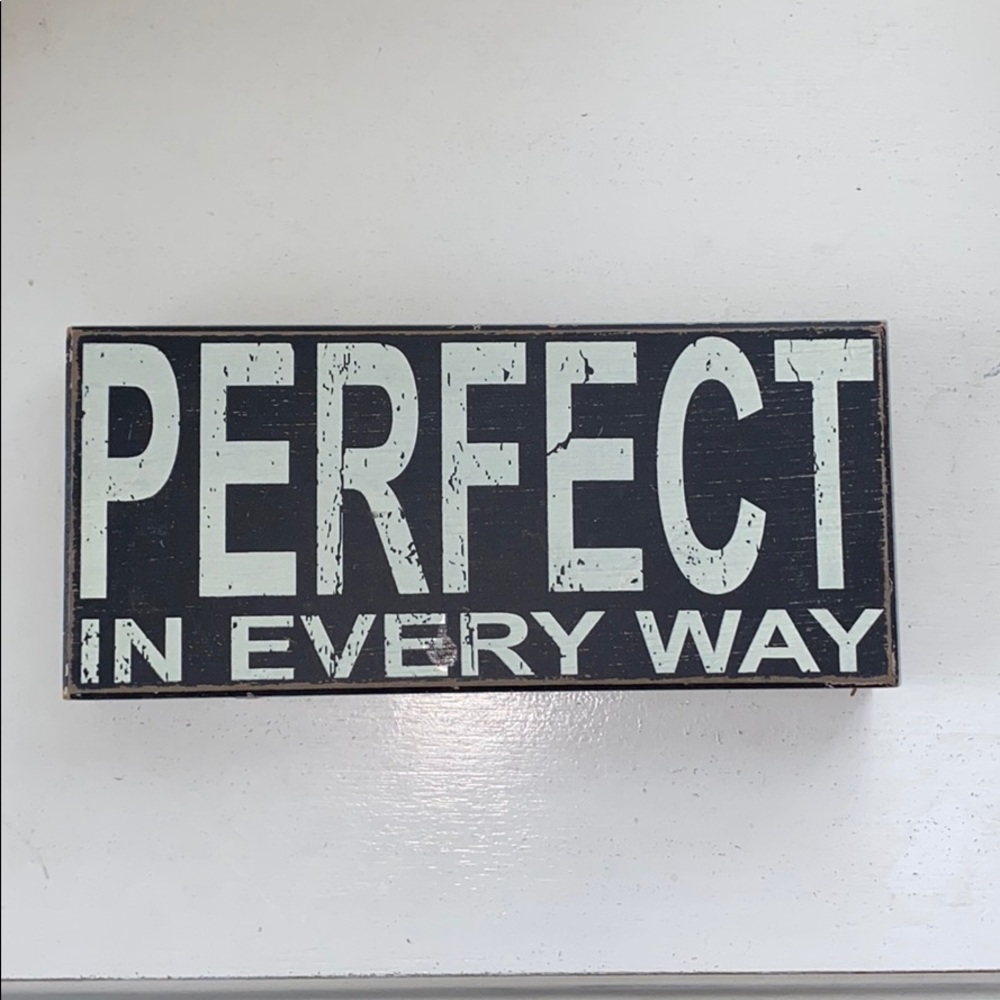 Wooden Box Sign